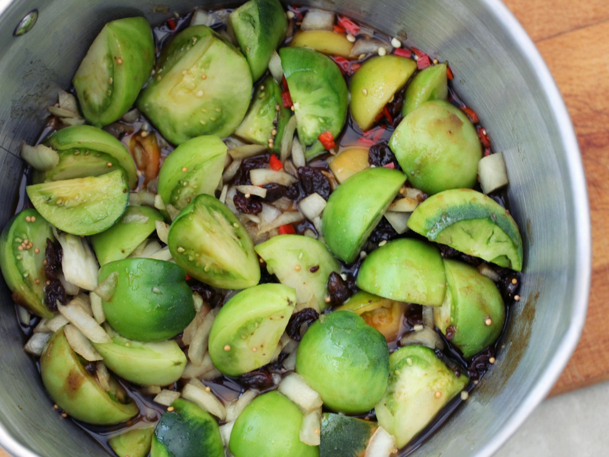 Green Tomato Chutney