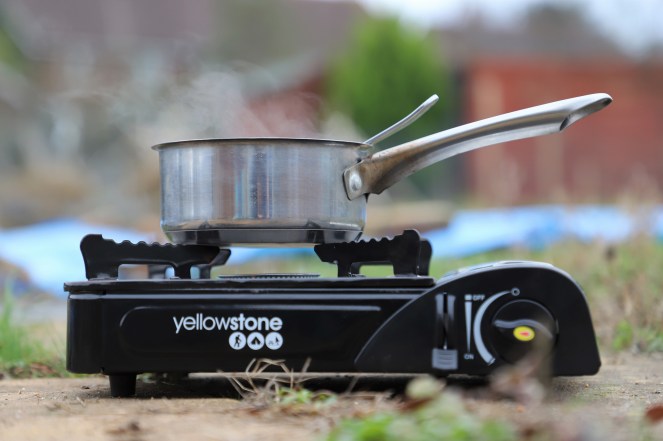 lunch on the allotment