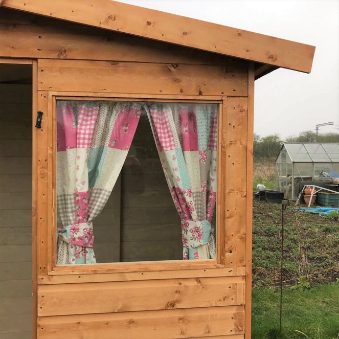 shed curtains