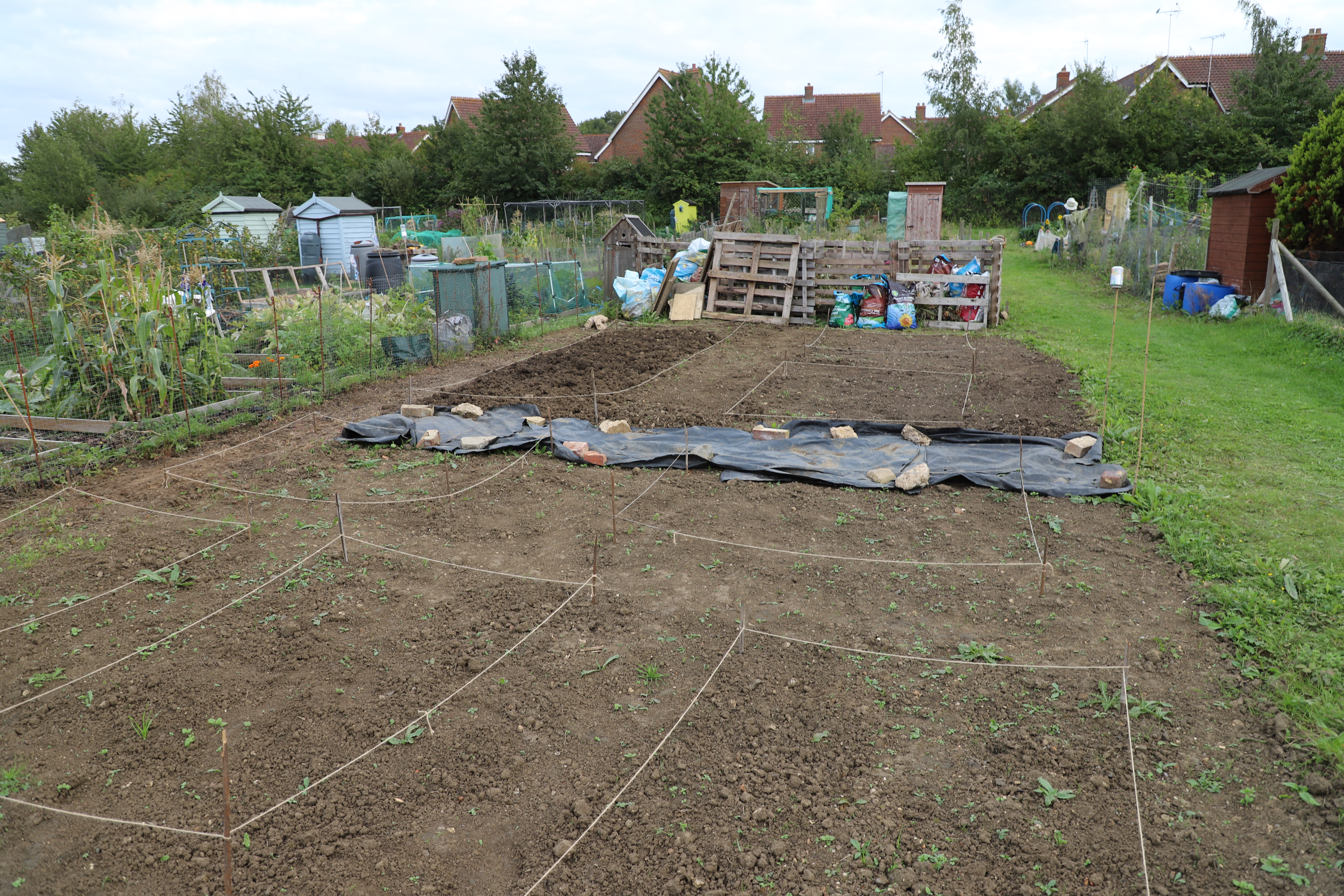 planning a allotment